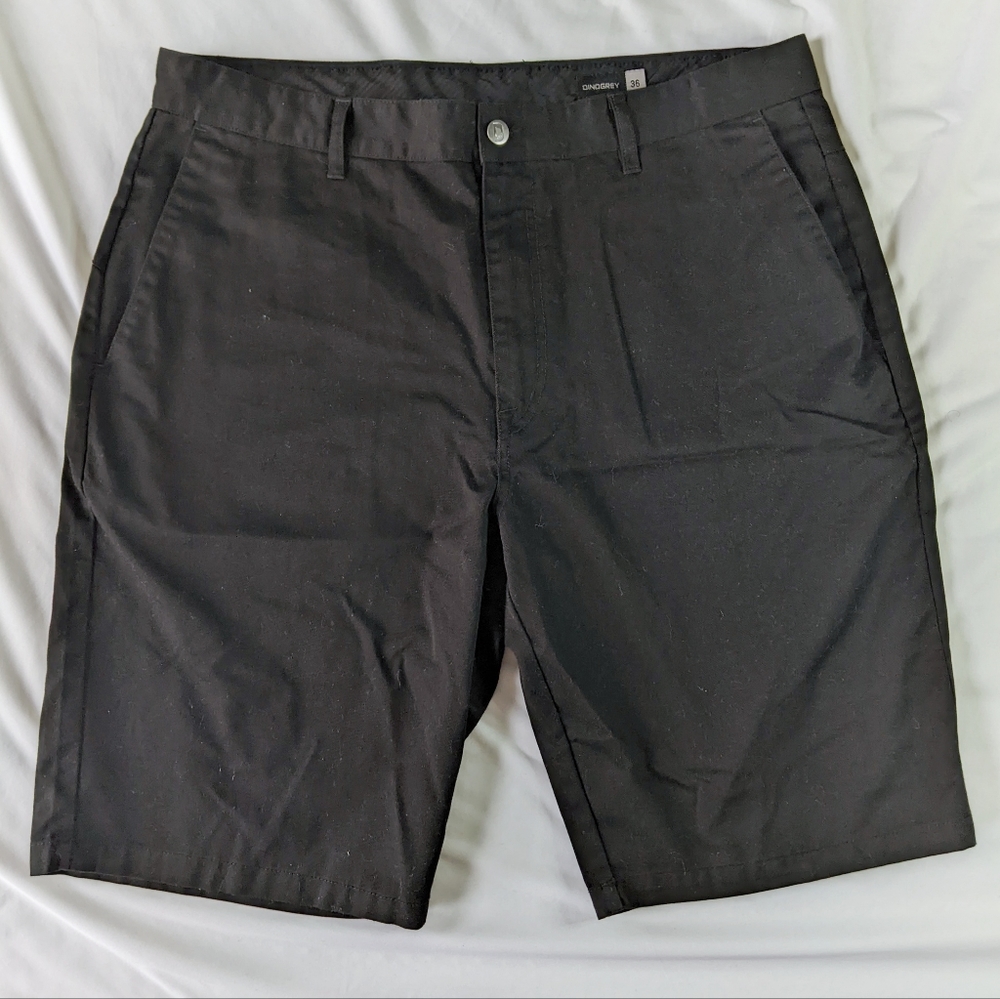 Dinogrey flat front shorts
